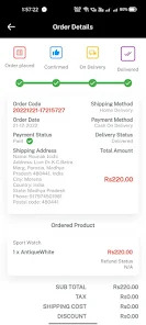 ordered